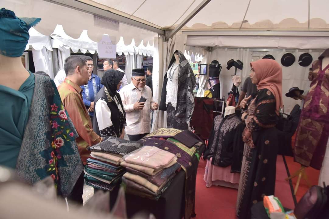 Pameran Ekonomi Kreatif Ramaikan Sawahlunto International Songket