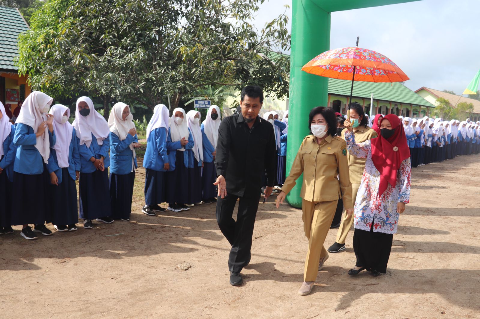 Bupati Pulang Pisau Menghadiri Hari Jadi Madrasah Tsanawiyah